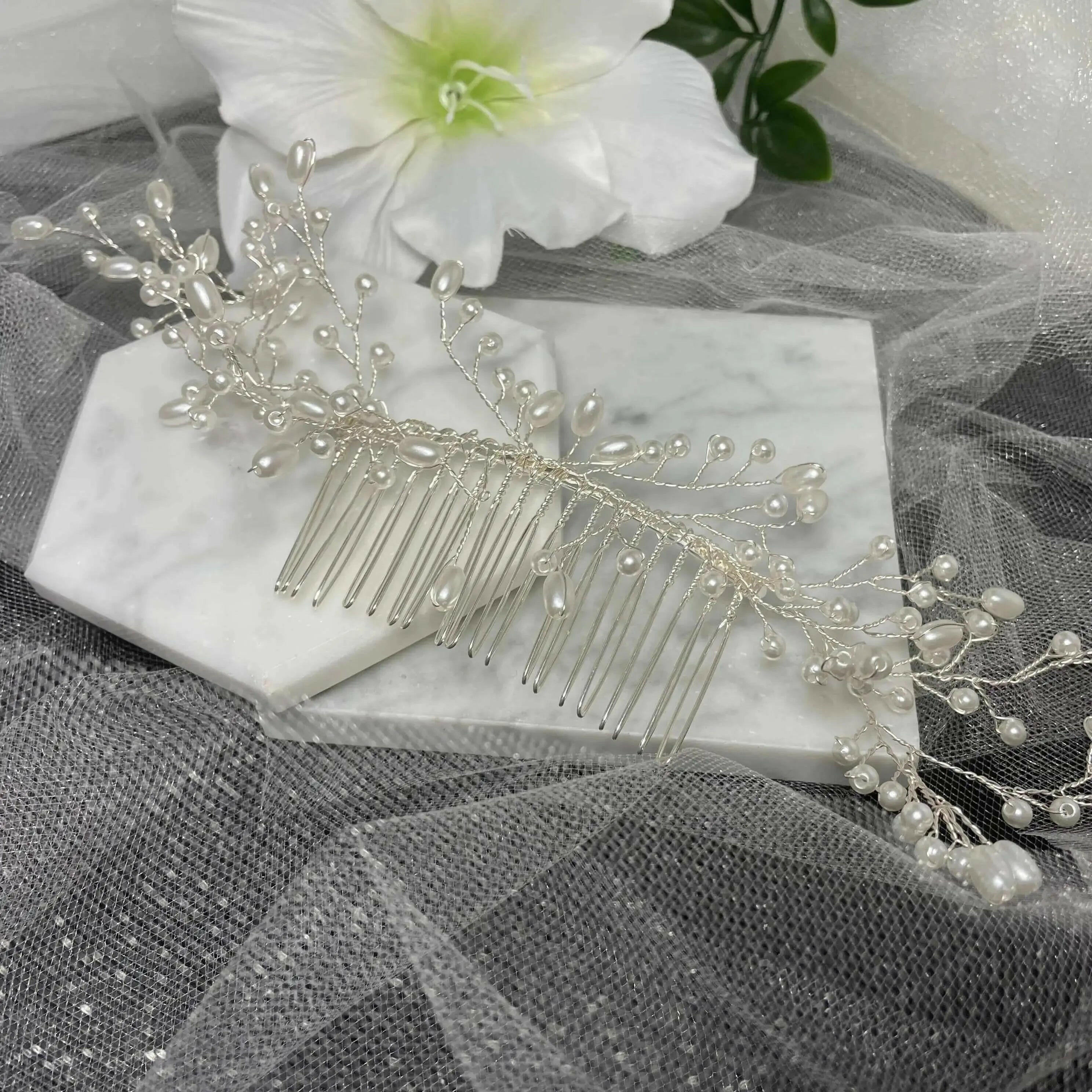 Luciana Handmade Bridal Hair Accessories | Divine Bridal.