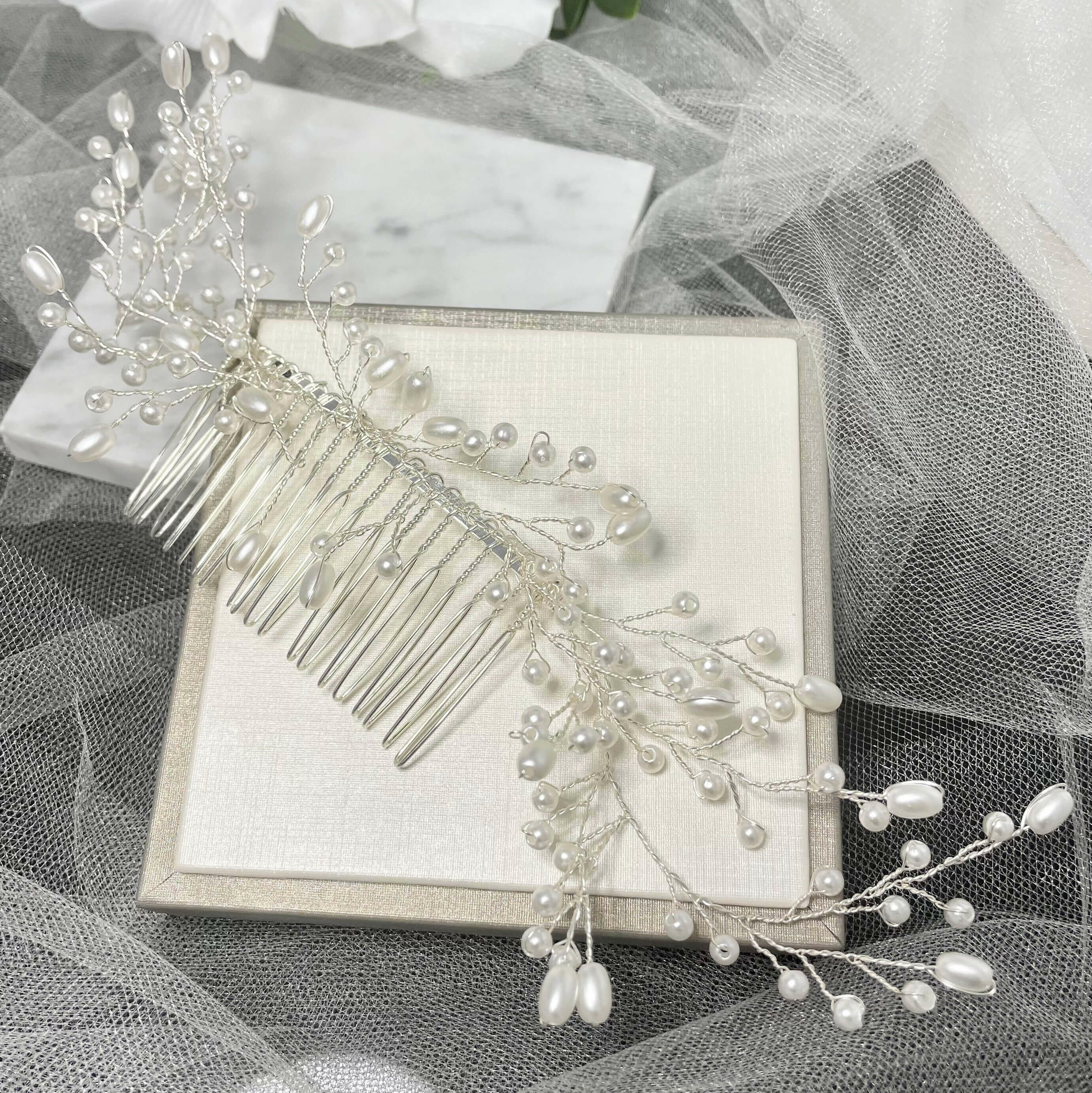Luciana Handmade Bridal Hair Accessories | Divine Bridal.