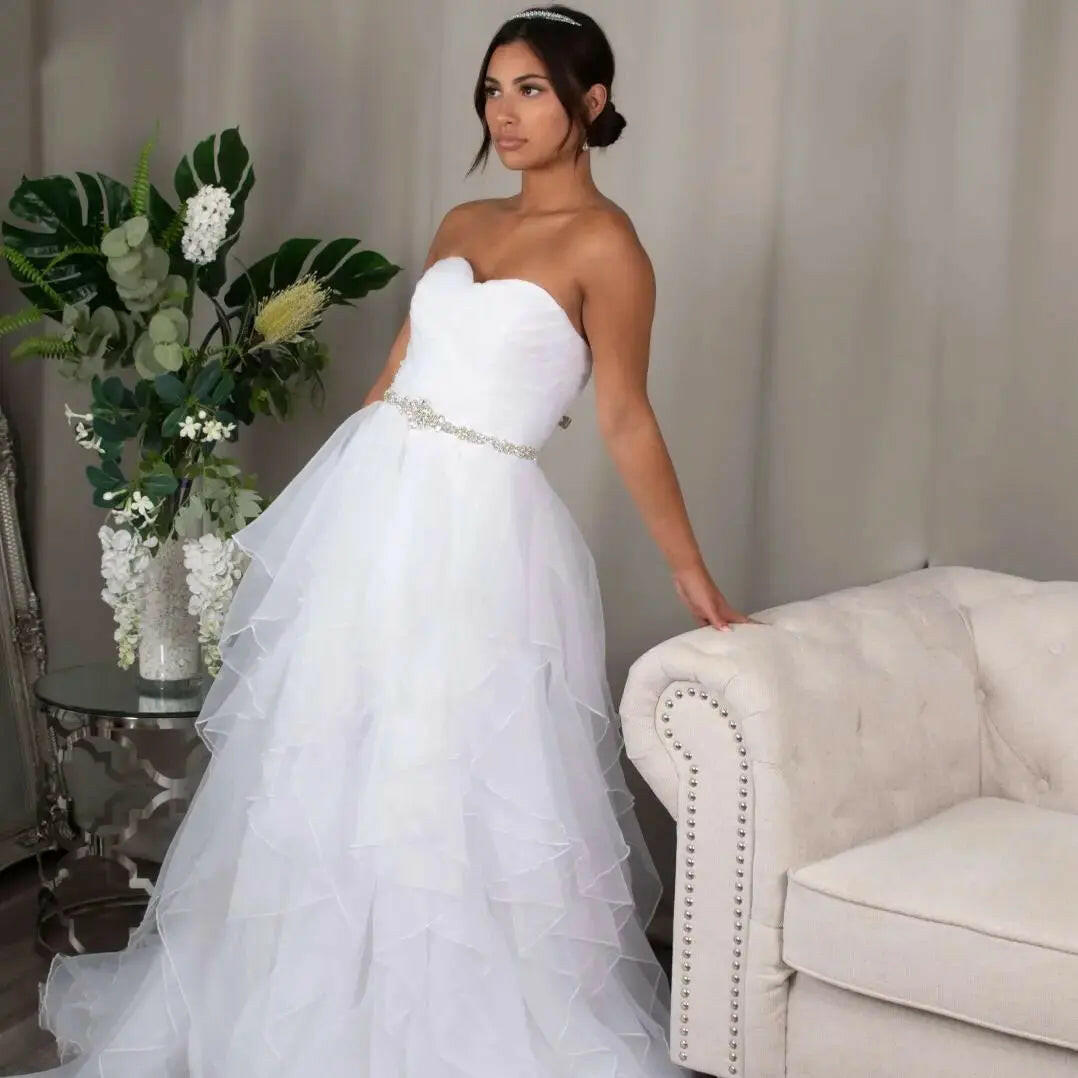 Nicole – A-line Sweetheart Deb Ball Dress.