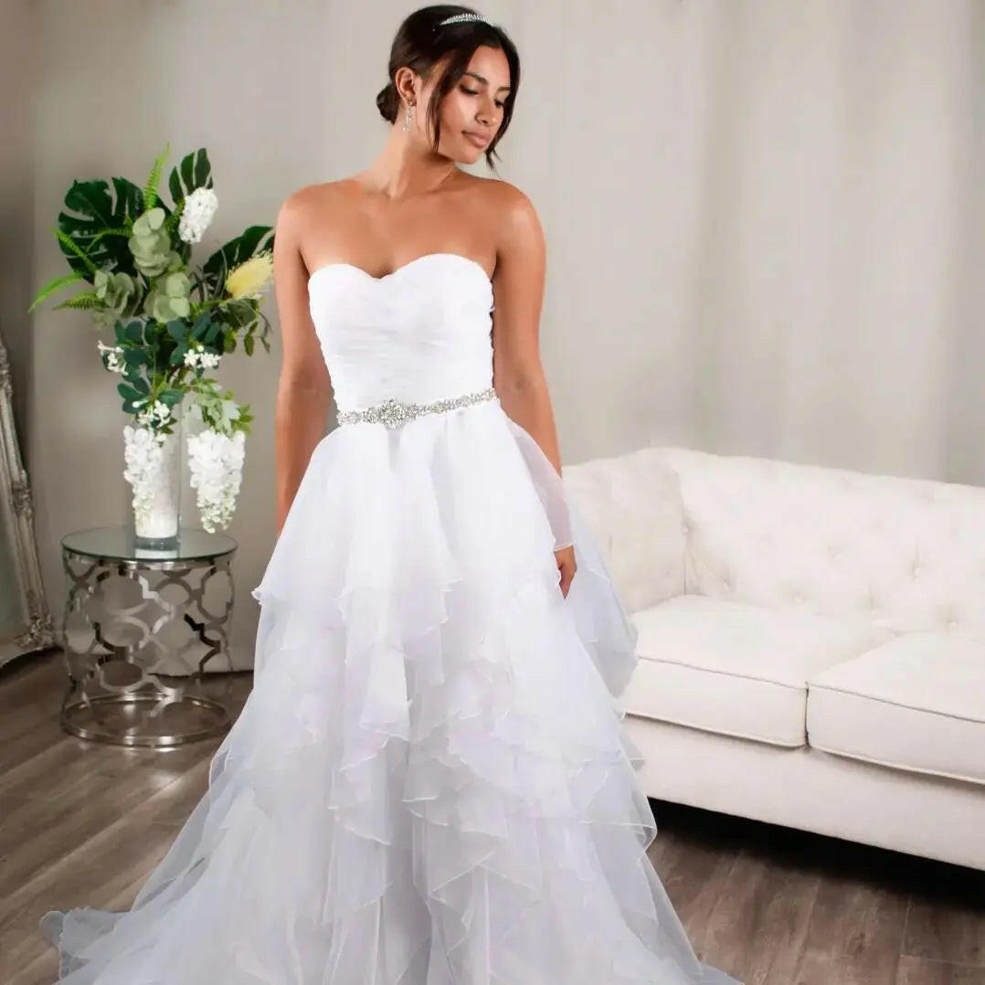 Nicole – A-line Sweetheart Deb Ball Dress.