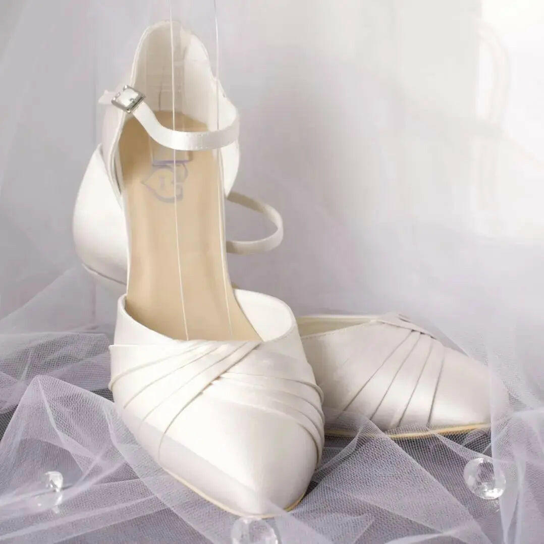 Nyla Bridal Shoe: Elegance Meets Comfort.