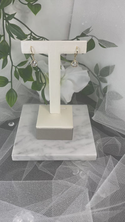 Georgini Gold Bridal Earrings | Exclusive Designer Jewellery.