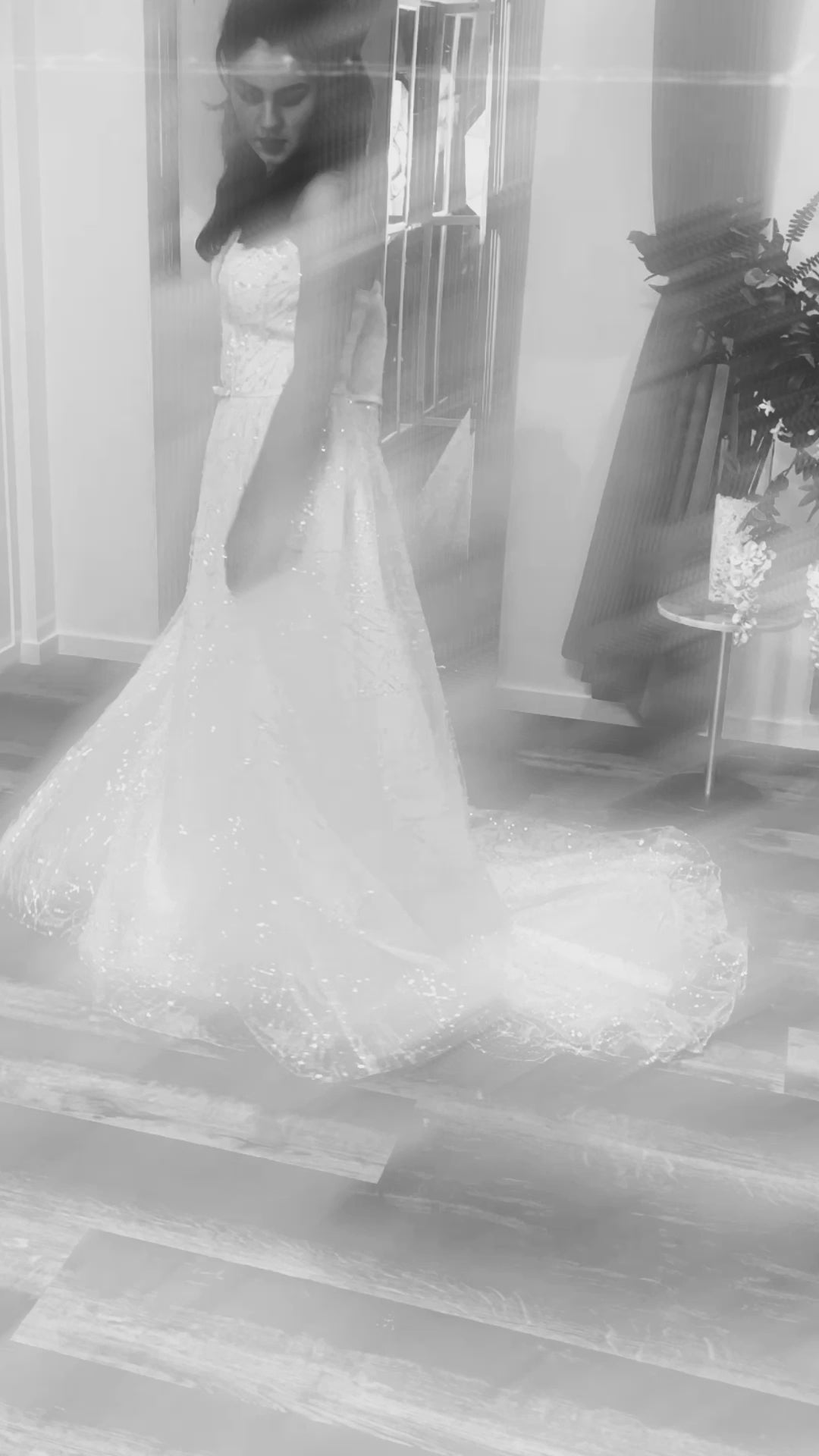 Bella Bridal Gown - Beaded Wedding Dress.