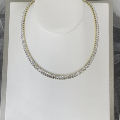 Dazzling Breanna Gold Necklace.