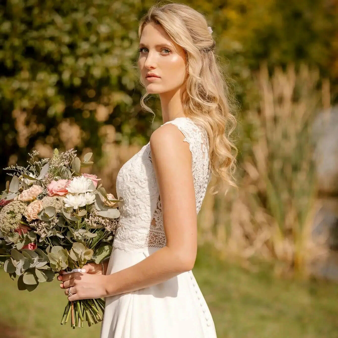 Wedding Gown Luna Just Timeless.