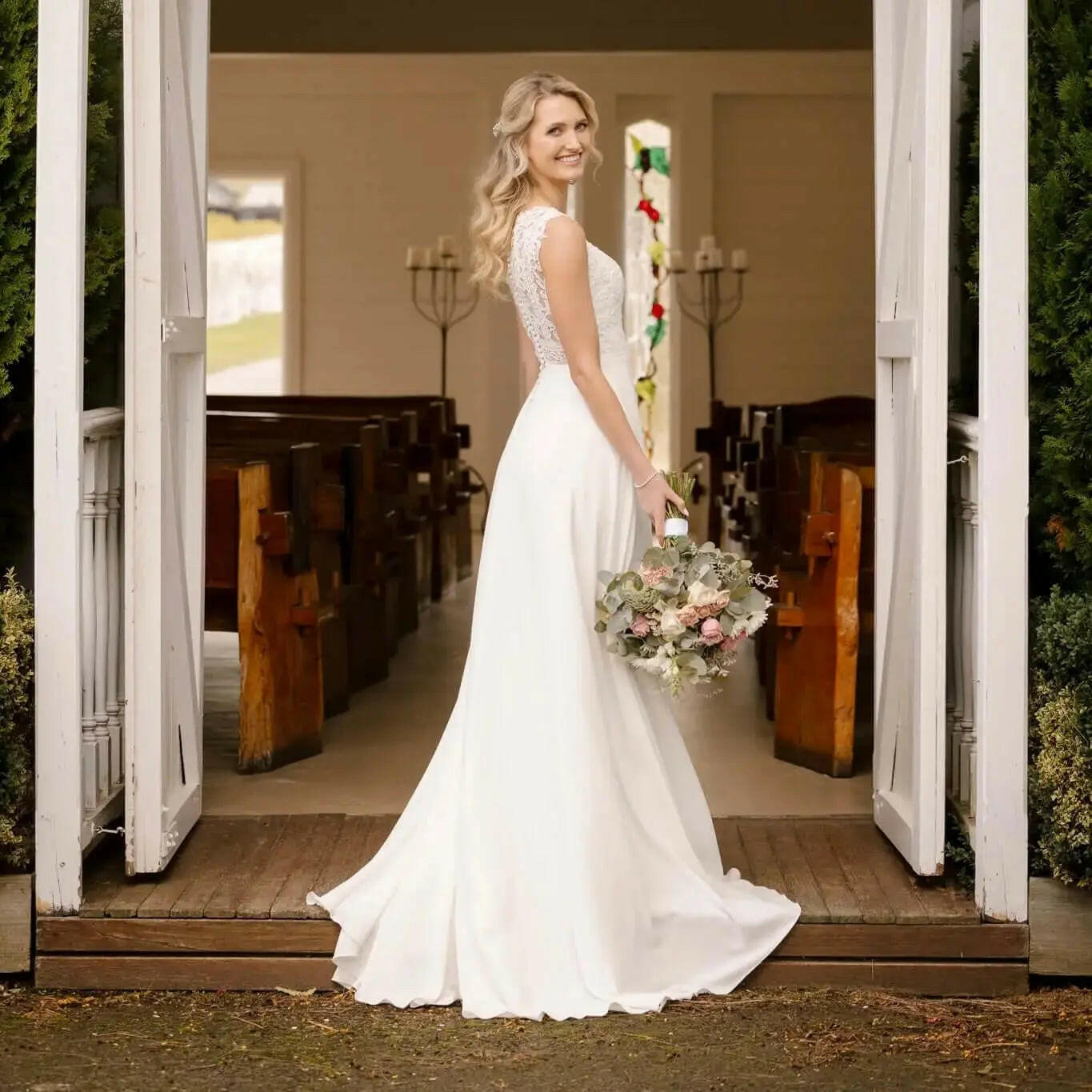 Wedding Gown Luna Just Timeless.
