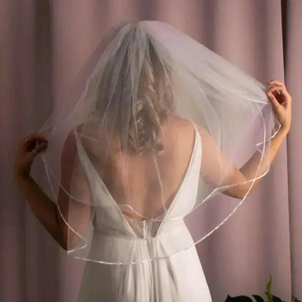 Zara Ribbon Veil.