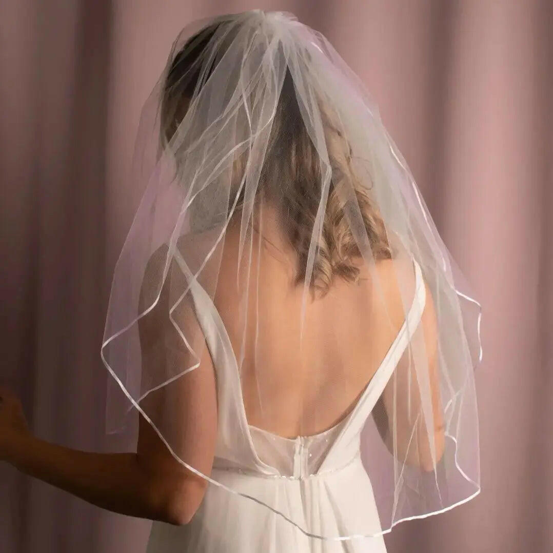 Zara Ribbon Veil.