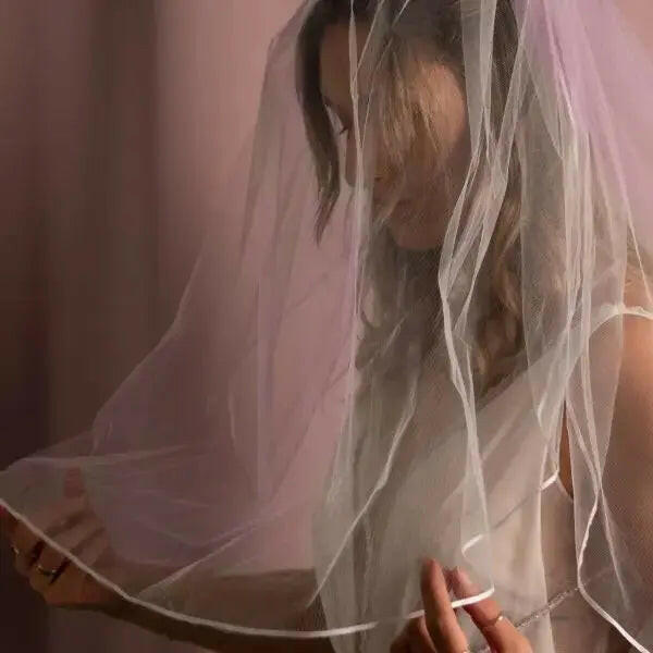 Zara Ribbon Veil.